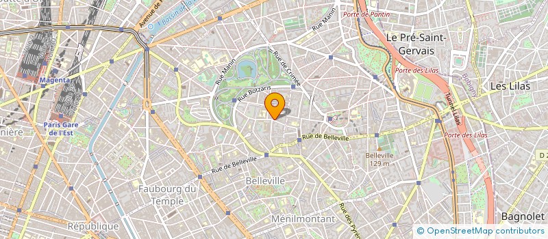 localisation de l'entreprise MONSIEUR CHRISTIAN DE CHALONGE  PARIS