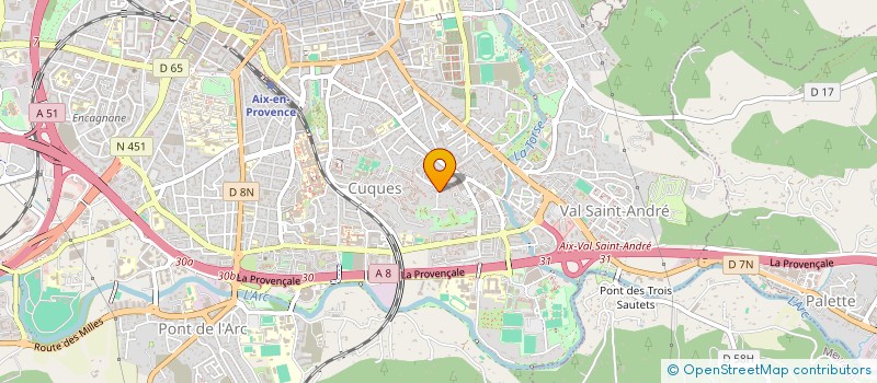 localisation de l'entreprise MONSIEUR CHRISTIAN DE CORMIS  CADENET