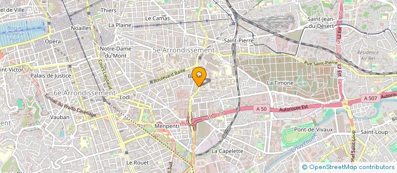 localisation de l'entreprise MONSIEUR CHRISTIAN DE FONTAINE DE RESBECQ à MARSEILLE