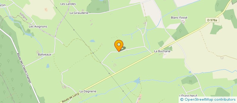 localisation de l'entreprise MONSIEUR CHRISTIAN DE LA ROCHEFOUCAULD  CHATEAU-SUR-ALLIER