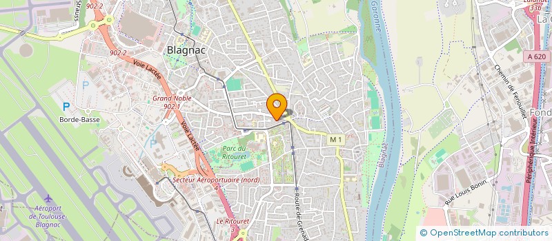 localisation de l'entreprise MONSIEUR CHRISTIAN DE LOZZO à BLAGNAC