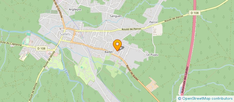 localisation de l'entreprise MONSIEUR CHRISTIAN DE MATTEIS à SALLES