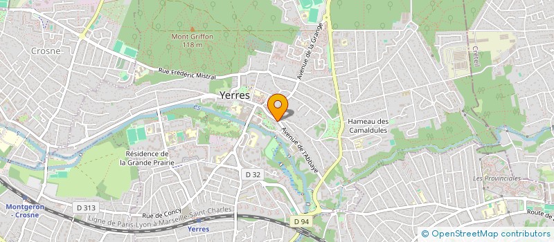 localisation de l'entreprise MONSIEUR CHRISTIAN DE SOUZA  YERRES