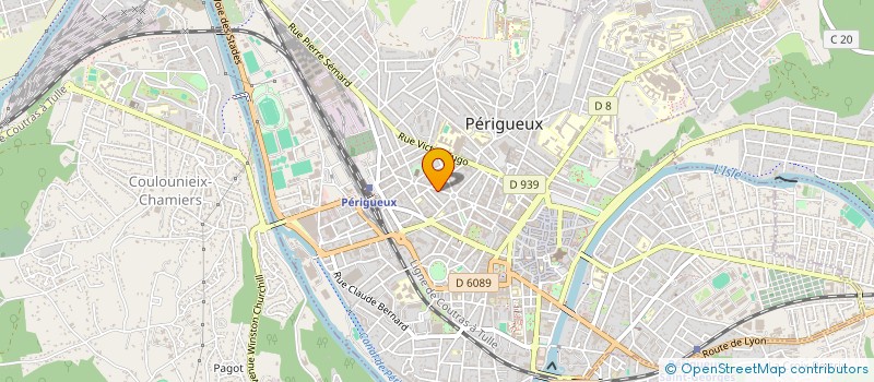 localisation de l'entreprise MONSIEUR CHRISTIAN DE VITA à PERIGUEUX