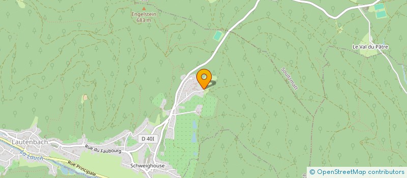 localisation de l'entreprise MONSIEUR CHRISTIAN DEBENATH  LAUTENBACH