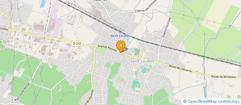 localisation de l'entreprise MONSIEUR CHRISTIAN DEBENEST  SAINT-LOUBES