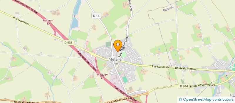 localisation de l'entreprise MONSIEUR CHRISTIAN DEBLONDE  METEREN