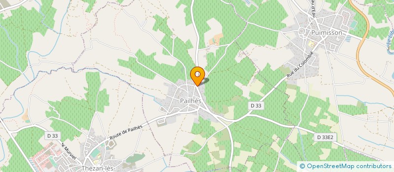 localisation de l'entreprise MONSIEUR CHRISTIAN DECAEN à MURVIEL-LES-BEZIERS