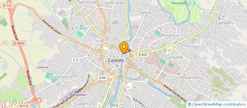 localisation de l'entreprise MONSIEUR CHRISTIAN DECHEREIS  LAGARRIGUE