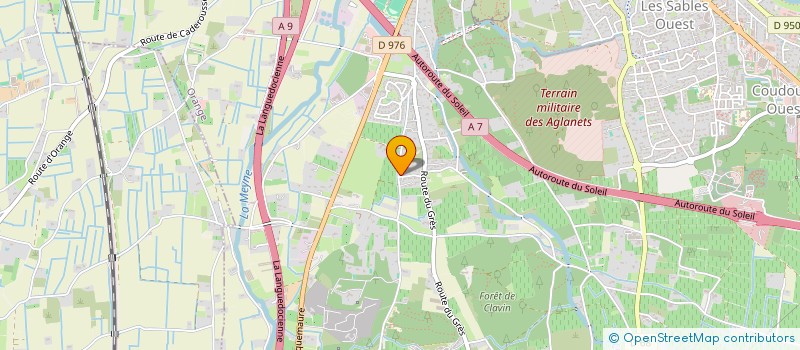 localisation de l'entreprise MONSIEUR CHRISTIAN DEGOUTIN  ORANGE