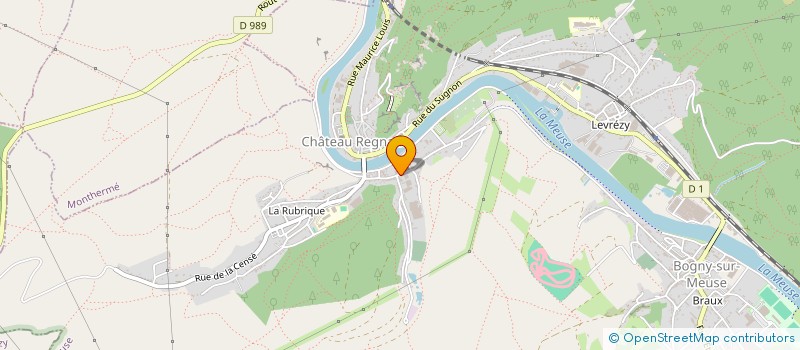 localisation de l'entreprise MONSIEUR CHRISTIAN DEGROLARD  BOGNY-SUR-MEUSE