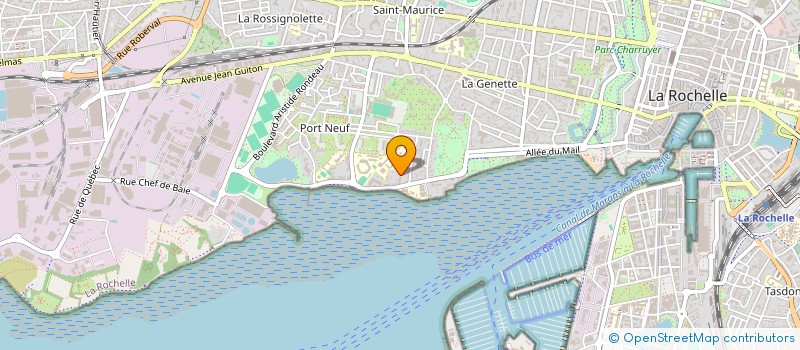 localisation de l'entreprise MONSIEUR CHRISTIAN DEHAY  LA ROCHELLE