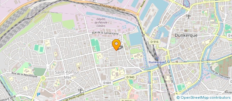localisation de l'entreprise MONSIEUR CHRISTIAN DELAHAYE à DUNKERQUE