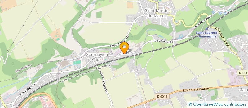 localisation de l'entreprise MONSIEUR CHRISTIAN DELAMARE  GONFREVILLE-L'ORCHER