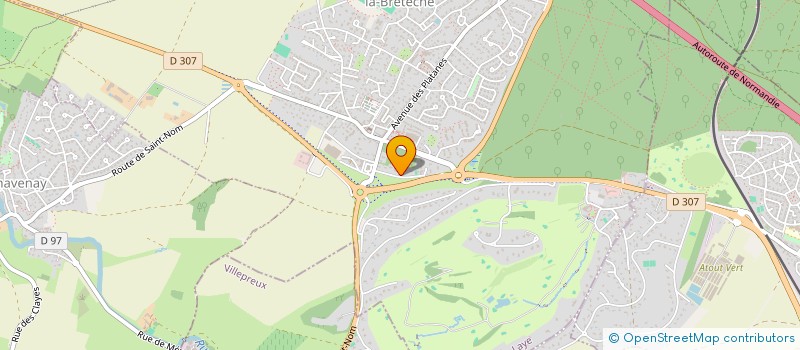 localisation de l'entreprise MONSIEUR CHRISTIAN DELANNES  SAINT-NOM-LA-BRETECHE