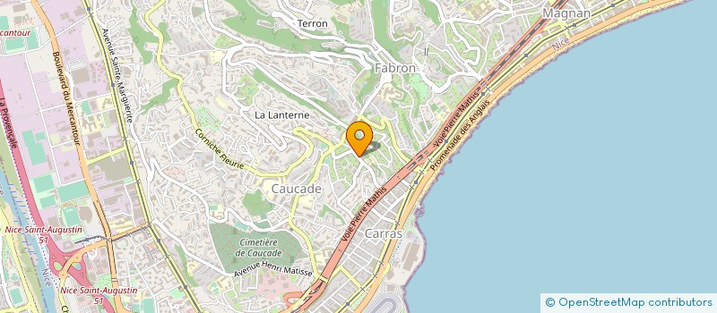 localisation de l'entreprise MONSIEUR CHRISTIAN DELATTRE à NICE
