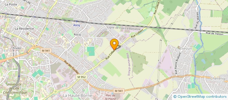 localisation de l'entreprise MONSIEUR CHRISTIAN DELEPIERRE  VILLENEUVE-D'ASCQ