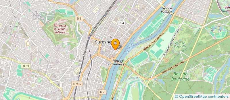 localisation de l'entreprise MONSIEUR CHRISTIAN DELOUS à SURESNES