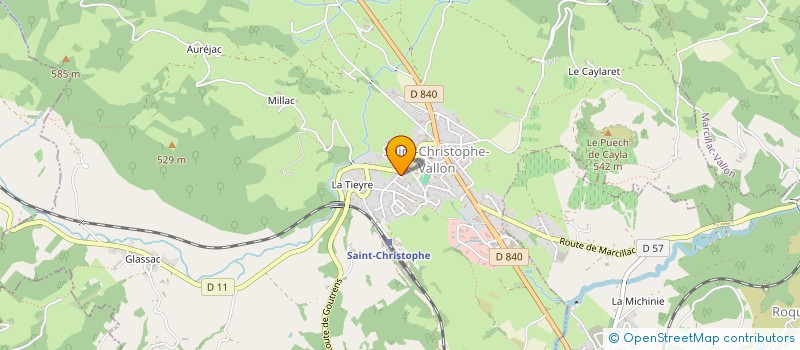 localisation de l'entreprise MONSIEUR CHRISTIAN DELOUVRIER  SALLES-LA-SOURCE