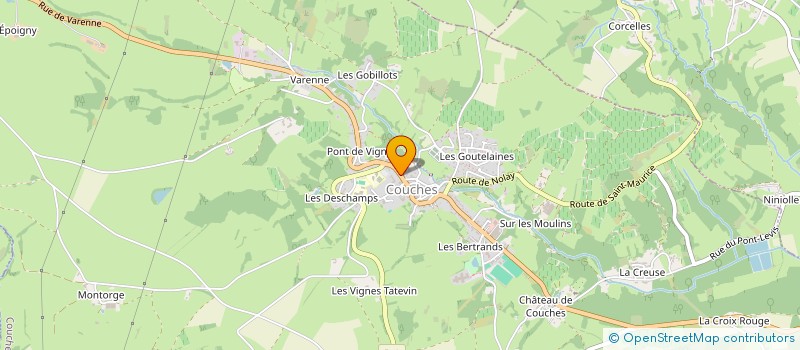 localisation de l'entreprise MONSIEUR CHRISTIAN DEMAIZIERE à COUCHES