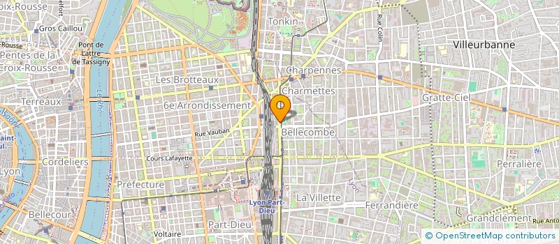 localisation de l'entreprise MONSIEUR CHRISTIAN DEMANGE à LYON