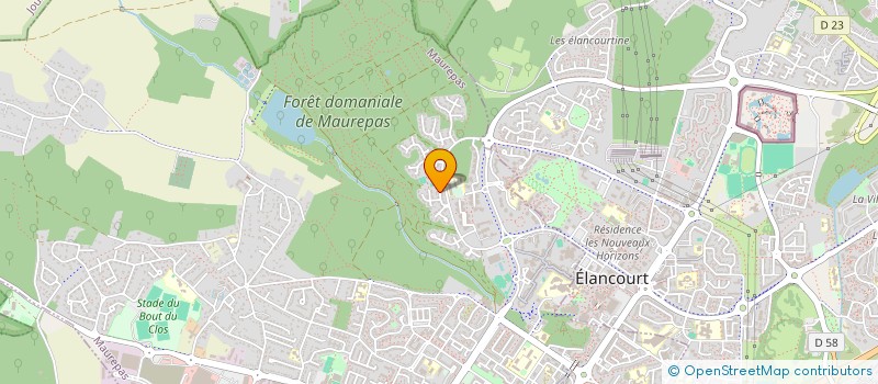 localisation de l'entreprise MONSIEUR CHRISTIAN DENECHAUD à MAUREPAS