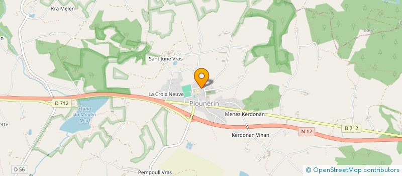 localisation de l'entreprise MONSIEUR CHRISTIAN DENIGOT  PLOUNERIN