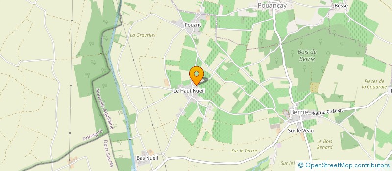 localisation de l'entreprise MONSIEUR CHRISTIAN DEPUY  BERRIE