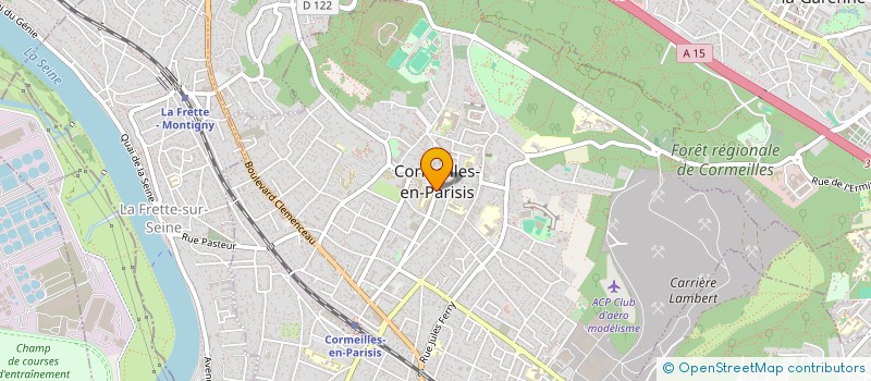 localisation de l'entreprise MONSIEUR CHRISTIAN DEQUESNE  CORMEILLES-EN-PARISIS