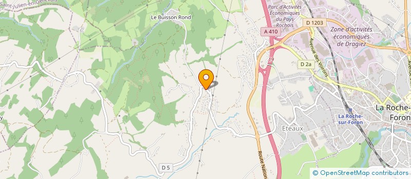 localisation de l'entreprise MONSIEUR CHRISTIAN DESBIOLLES  ETAUX