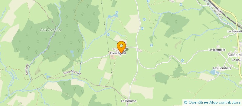 localisation de l'entreprise MONSIEUR CHRISTIAN DESBROSSES  SAINT-MICAUD