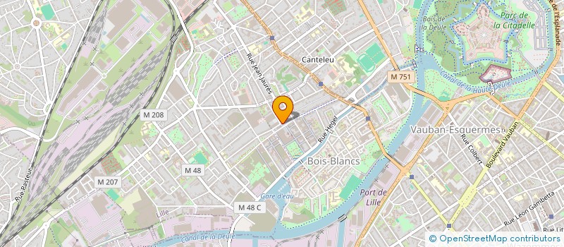 localisation de l'entreprise MONSIEUR CHRISTIAN DESCHILDRE à LILLE