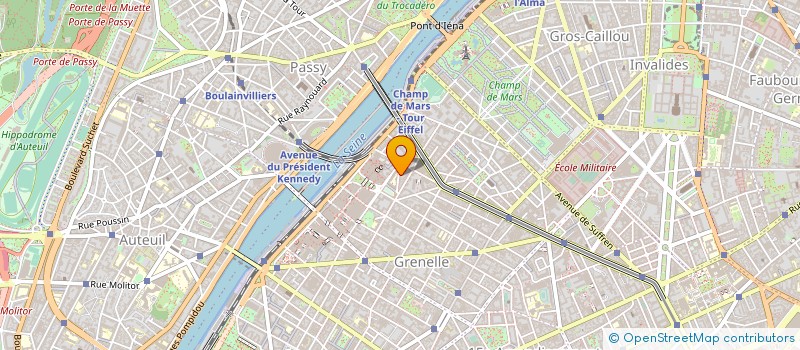 localisation de l'entreprise MONSIEUR CHRISTIAN DESCLERCS  PARIS