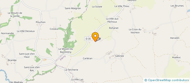 localisation de l'entreprise MONSIEUR CHRISTIAN DESMORTIER  HENON