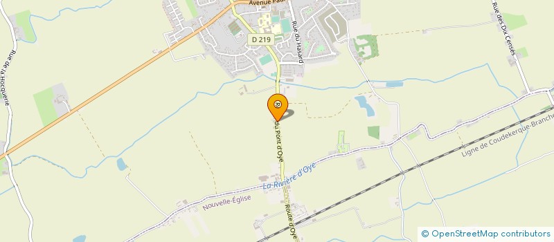 localisation de l'entreprise MONSIEUR CHRISTIAN DESOTEUX  OYE-PLAGE