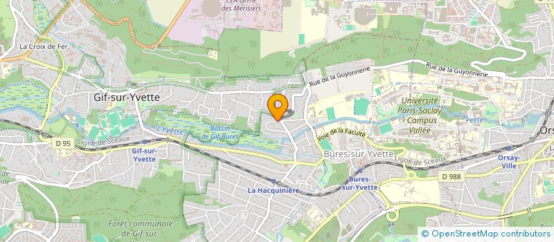 localisation de l'entreprise MONSIEUR CHRISTIAN DETOC à BURES-SUR-YVETTE