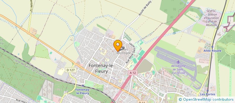localisation de l'entreprise MONSIEUR CHRISTIAN DEVAUX à FONTENAY-LE-FLEURY