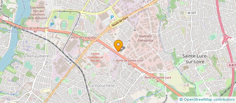 localisation de l'entreprise MONSIEUR CHRISTIAN DEVILLERS à NANTES