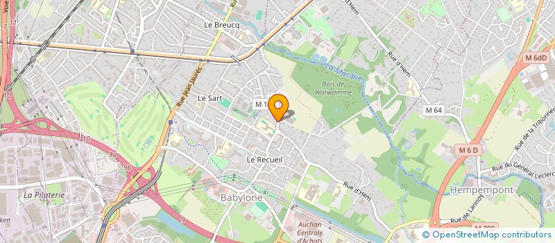 localisation de l'entreprise MONSIEUR CHRISTIAN DEVLIEGER à VILLENEUVE-D'ASCQ