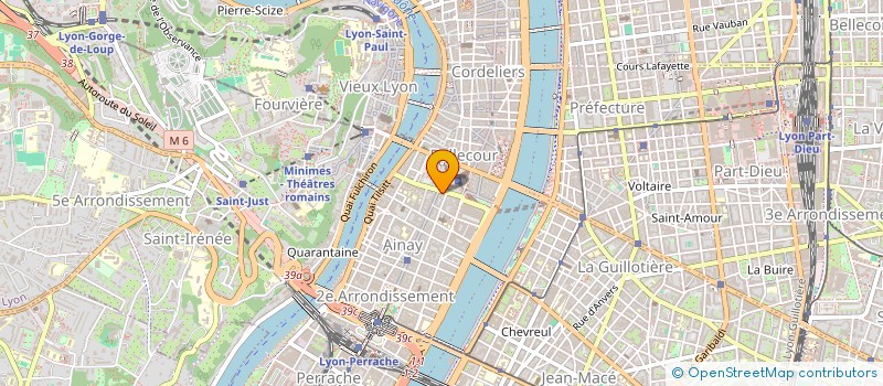 localisation de l'entreprise MONSIEUR CHRISTIAN DEVOUARD  LYON