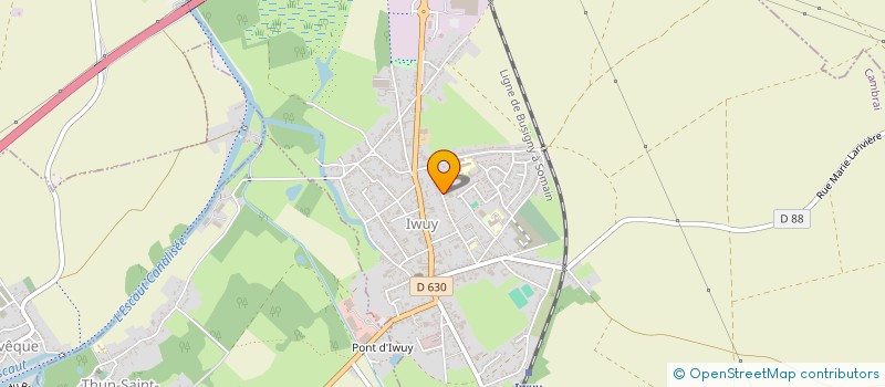 localisation de l'entreprise MONSIEUR CHRISTIAN DHAUSSY  IWUY