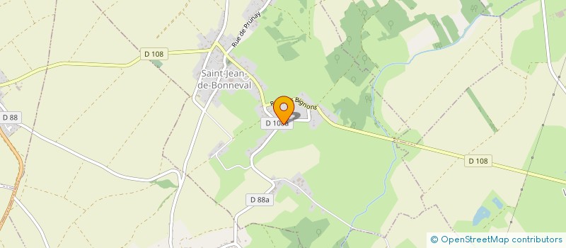 localisation de l'entreprise MONSIEUR CHRISTIAN DHULST à SAINT-JEAN-DE-BONNEVAL