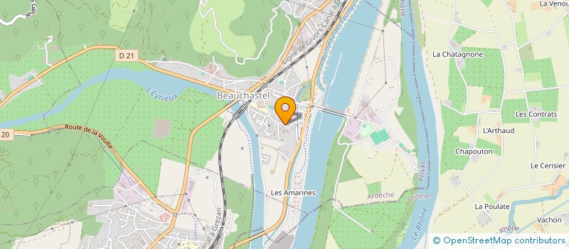 localisation de l'entreprise MONSIEUR CHRISTIAN DI CARO à BEAUCHASTEL