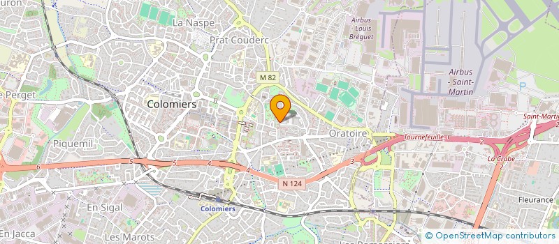 localisation de l'entreprise MONSIEUR CHRISTIAN DI DOMENICO à COLOMIERS