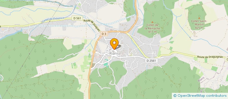 localisation de l'entreprise MONSIEUR CHRISTIAN DI PIETRA  RIANS