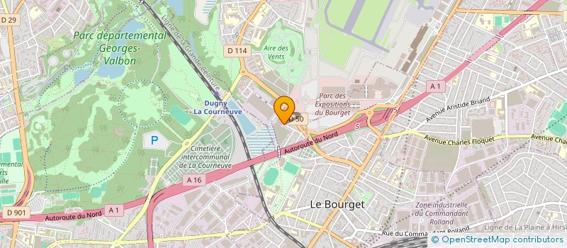 localisation de l'entreprise MONSIEUR CHRISTIAN DIAS  DUGNY