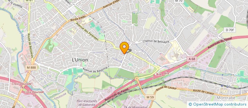 localisation de l'entreprise MONSIEUR CHRISTIAN DIAZ à L'UNION