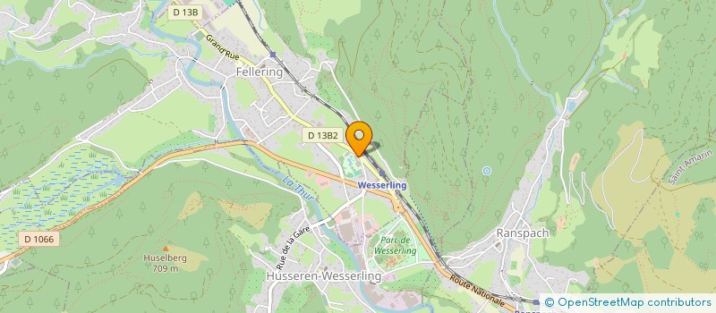 localisation de l'entreprise MONSIEUR CHRISTIAN DIBY  FELLERING