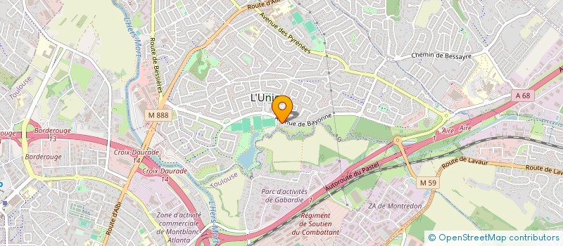 localisation de l'entreprise MONSIEUR CHRISTIAN DIEZ à L'UNION