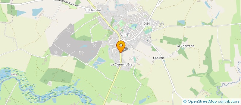 localisation de l'entreprise MONSIEUR CHRISTIAN DOBBELAERE à LES ACHARDS